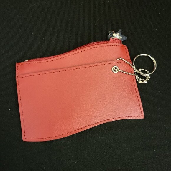 Rae Dunn PROUD AMERICAN Red Coffee Mug & ROLFS Leather US Flag Coin Purse - Picture 12 of 13